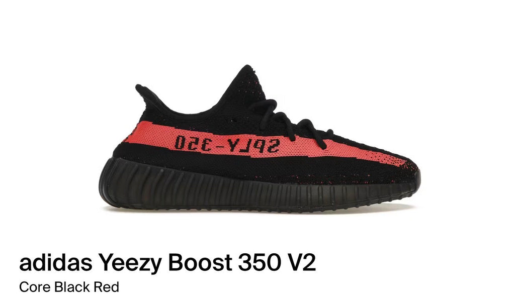 adidas Yeezy Boost 350 V2
Core Black Red