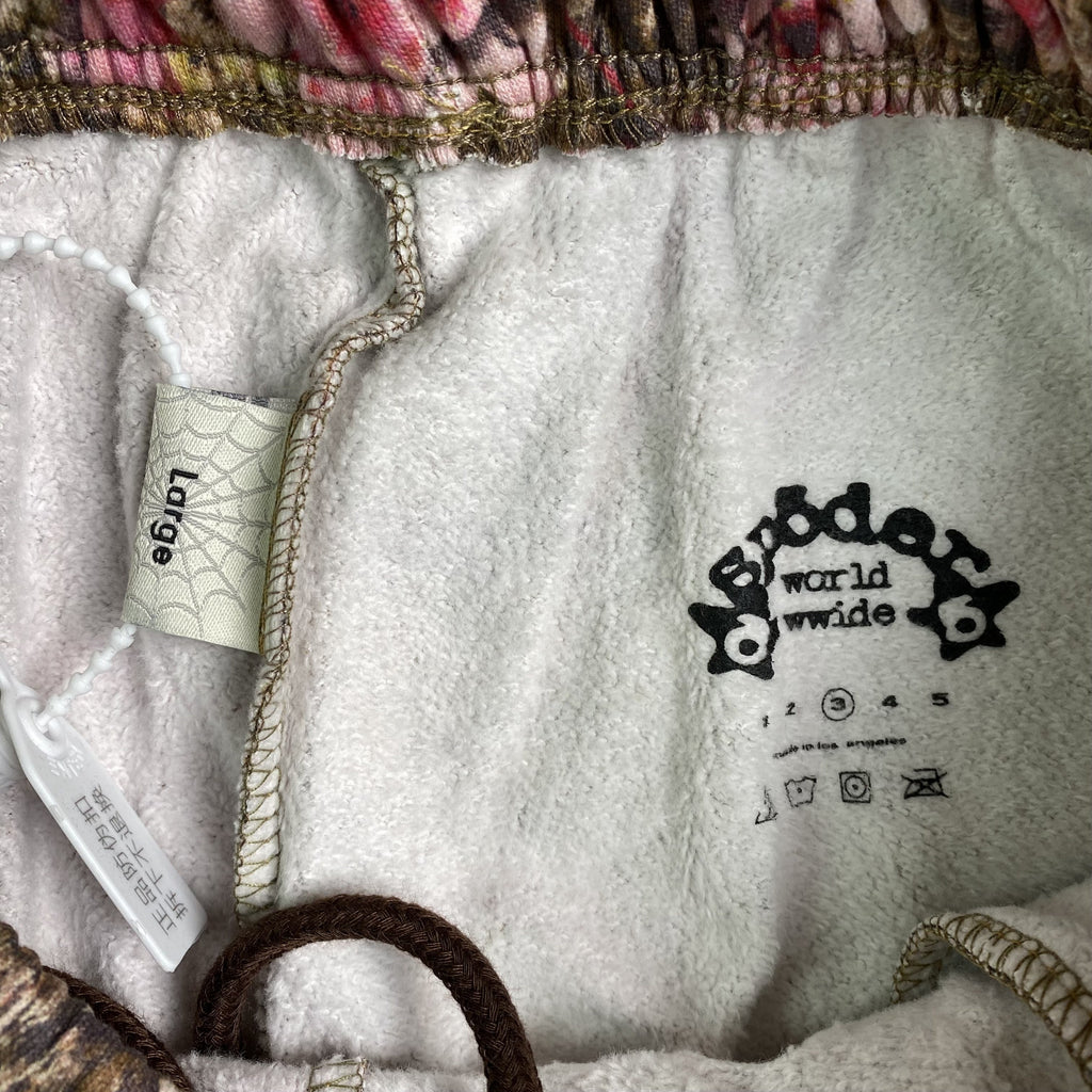 SP5DER REAL TREE OG WEB SWEATPANTS CAMO
