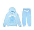 SKY BLUE SP5DER TRACKSUIT