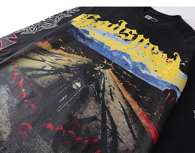 Godspeed Long Lonely Road L/S Thermal Tee
