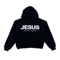 Jesus Rhinestone Hoodie