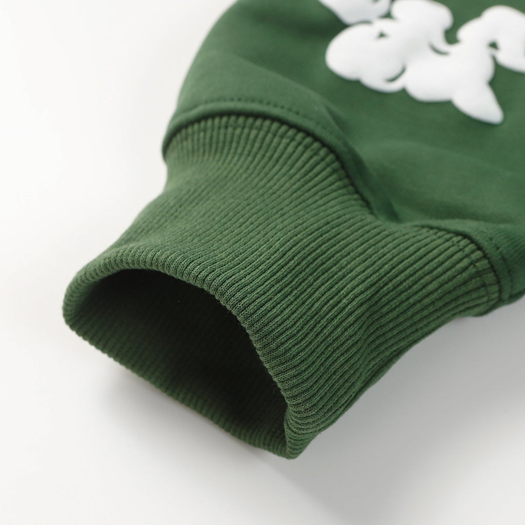 DENIM TEARS COTTON WREATH HOODIE DARK GREEN