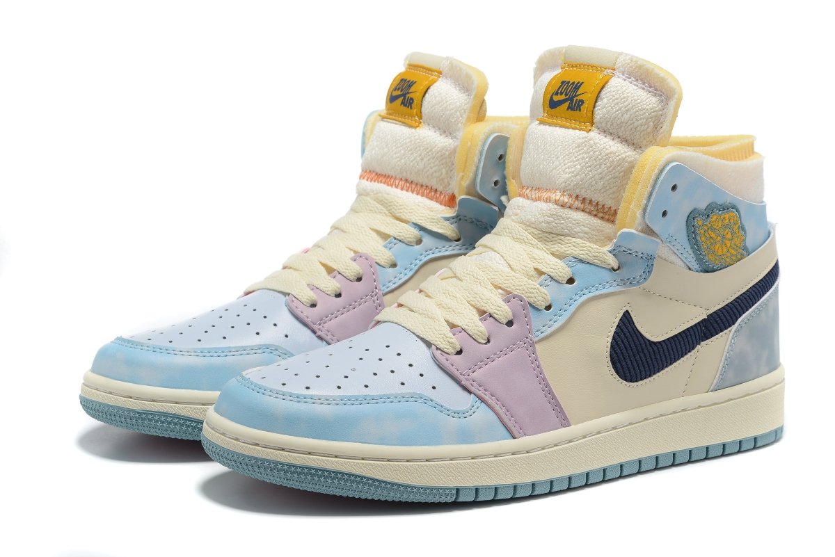 JORDAN 1 HIGH ZOOM AIR CMFT x CELESTINE BlUE